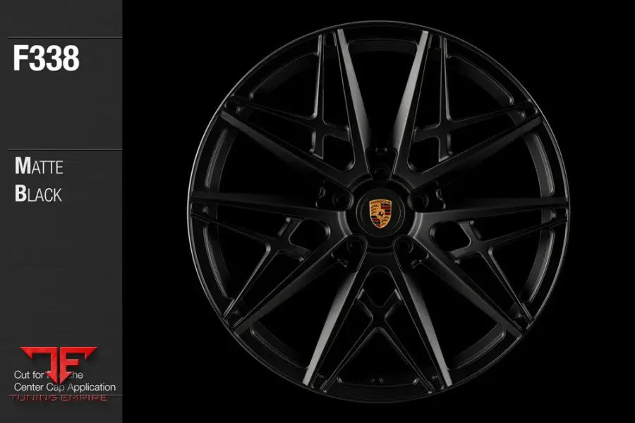 AVANT GARDE AG F338 - MATTE BLACK