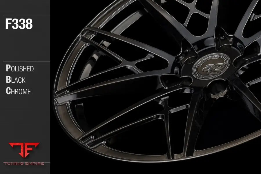 AVANT GARDE AG F338 - POLISHED BLACK CHROME