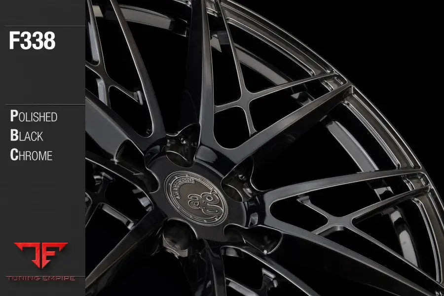 AVANT GARDE AG F338 - POLISHED BLACK CHROME