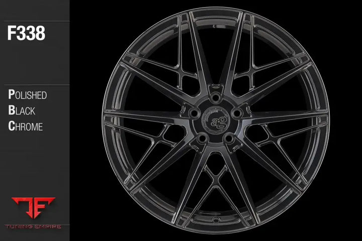 AVANT GARDE AG F338 - POLISHED BLACK CHROME