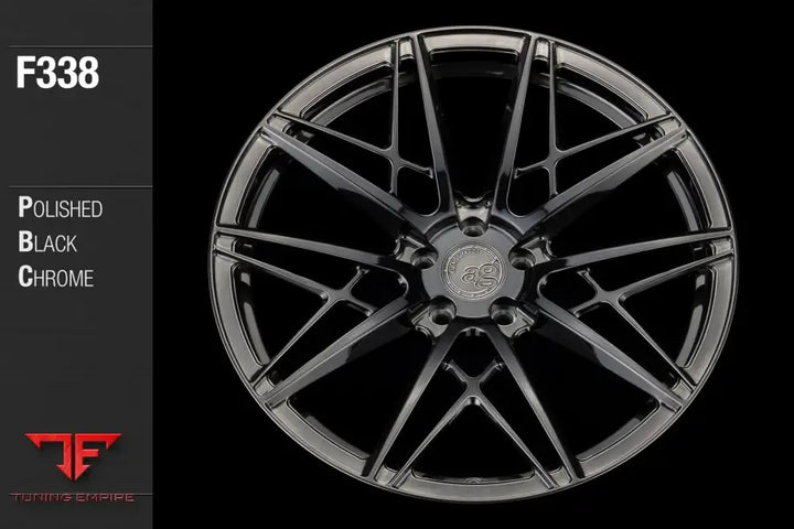 AVANT GARDE AG F338 - POLISHED BLACK CHROME