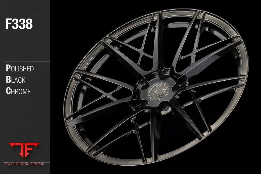 AVANT GARDE AG F338 - POLISHED BLACK CHROME