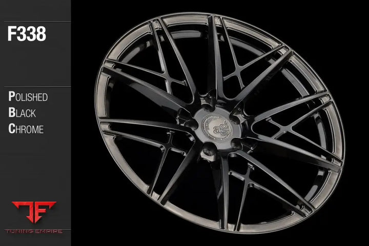 AVANT GARDE AG F338 - POLISHED BLACK CHROME
