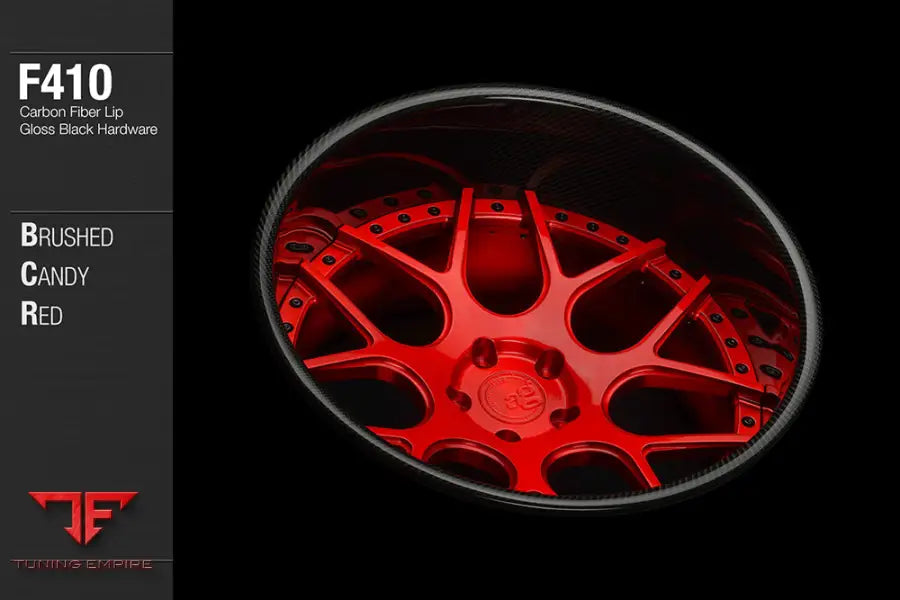 AVANT GARDE AG F410 - BRUSHED CANDY RED