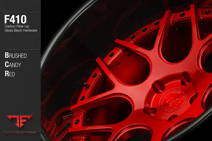 AVANT GARDE AG F410 - BRUSHED CANDY RED