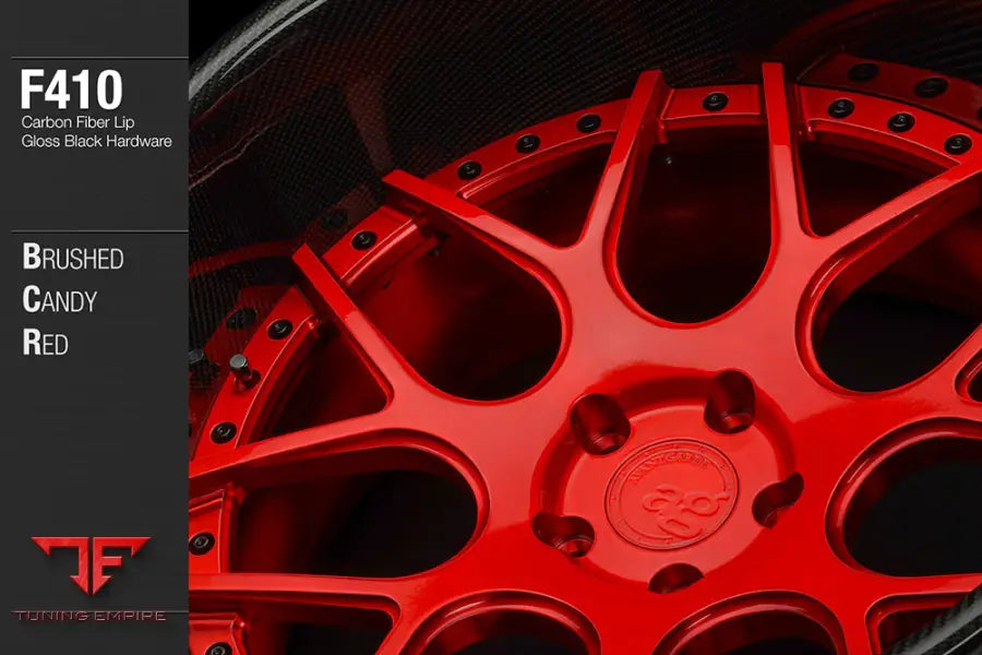 AVANT GARDE AG F410 - BRUSHED CANDY RED