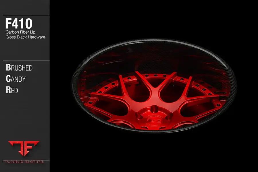 AVANT GARDE AG F410 - BRUSHED CANDY RED