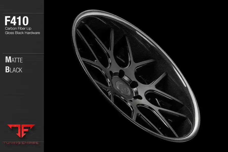 AVANT GARDE AG F410 - MATTE BLACK