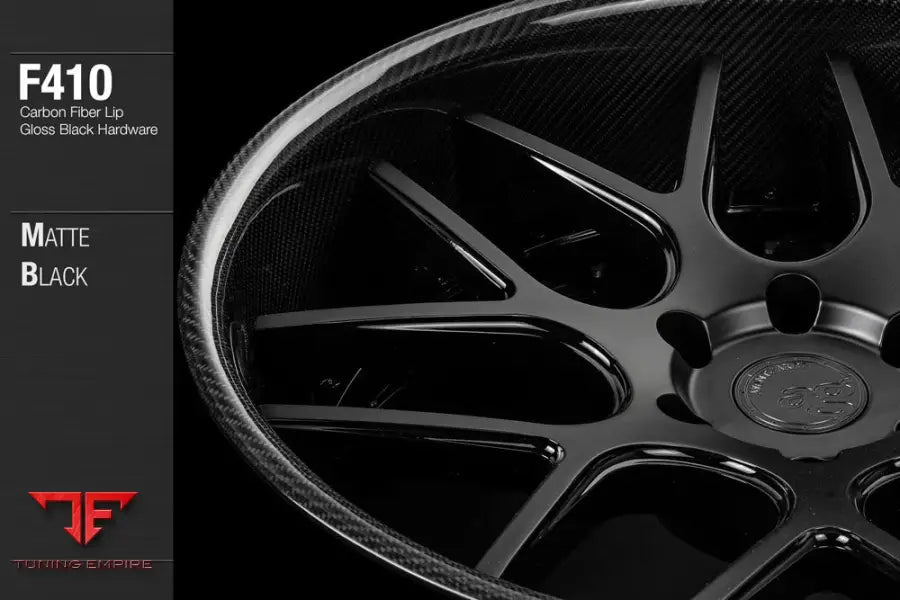 AVANT GARDE AG F410 - MATTE BLACK