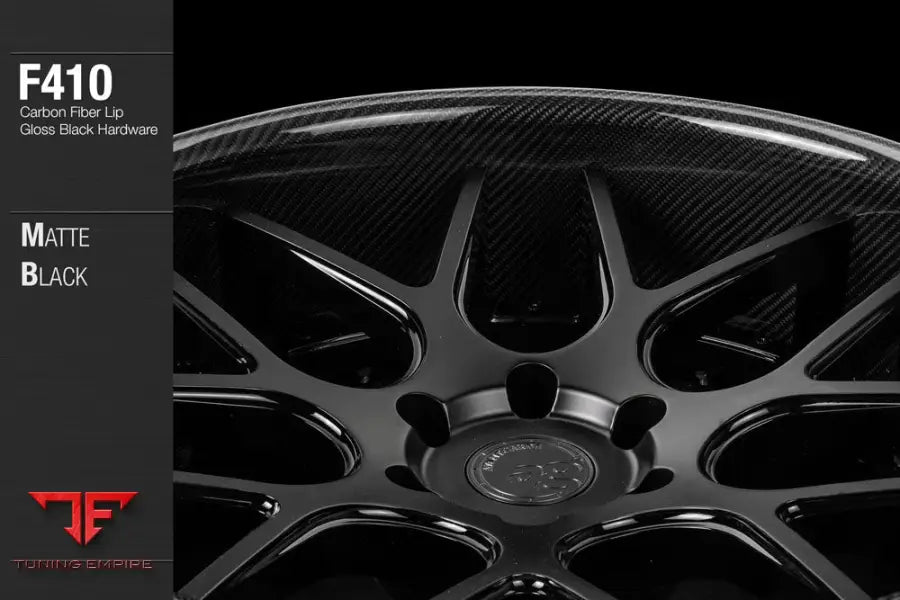 AVANT GARDE AG F410 - MATTE BLACK