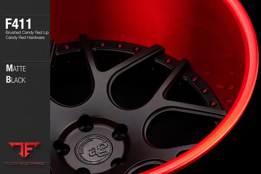 AVANT GARDE AG F411 - MATTE BLACK