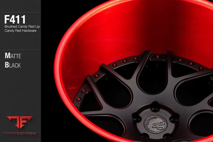 AVANT GARDE AG F411 - MATTE BLACK