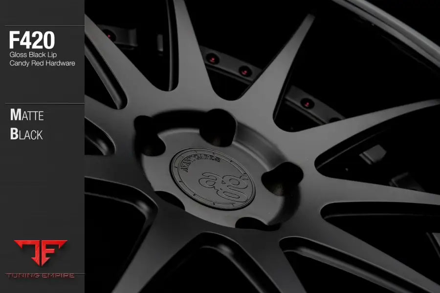 AVANT GARDE AG F420 - MATTE BLACK