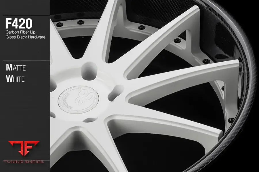 AVANT GARDE AG F420 - MATTE WHITE