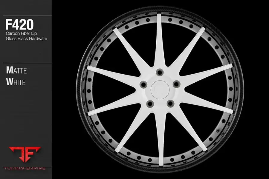 AVANT GARDE AG F420 - MATTE WHITE