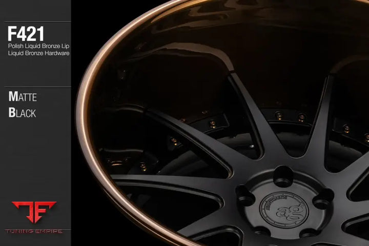 AVANT GARDE AG F421 - MATTE BLACK