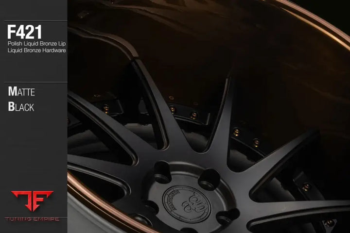 AVANT GARDE AG F421 - MATTE BLACK