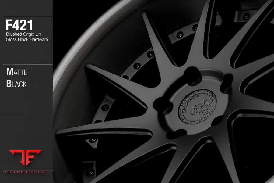 AVANT GARDE AG F421 - MATTE BLACK