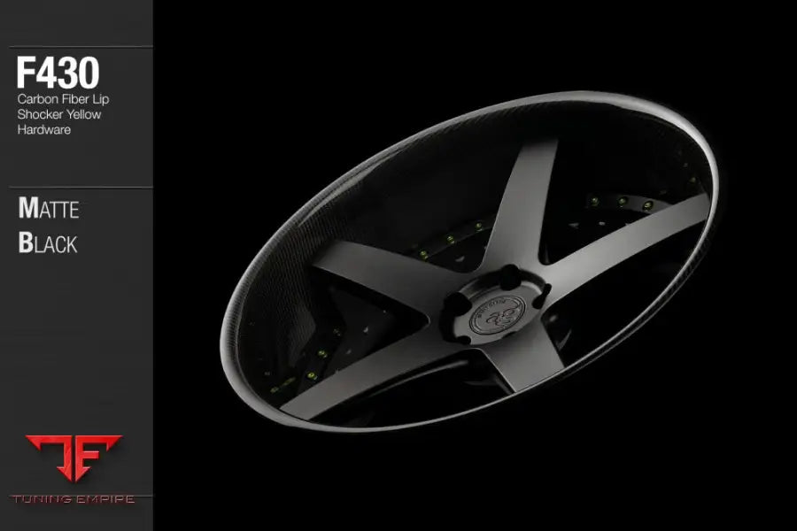 AVANT GARDE AG F430 - MATTE BLACK