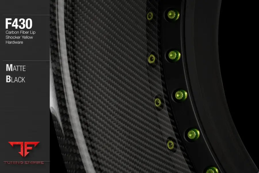 AVANT GARDE AG F430 - MATTE BLACK