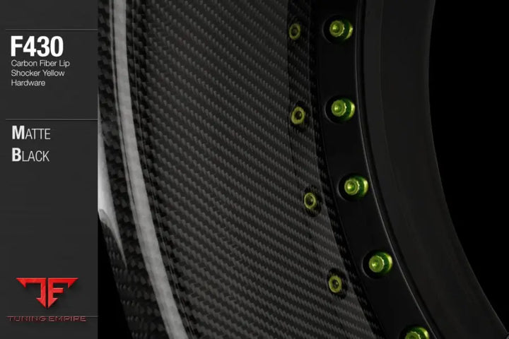 AVANT GARDE AG F430 - MATTE BLACK