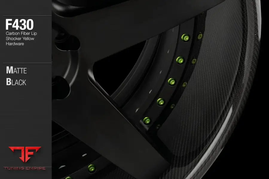 AVANT GARDE AG F430 - MATTE BLACK