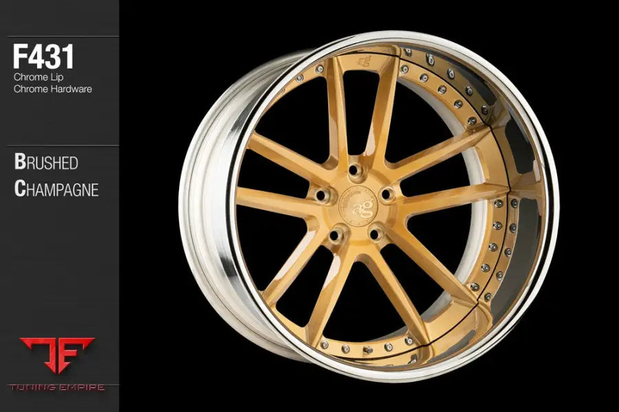 AVANT GARDE AG F431 - BRUSHED CHAMPAGNE
