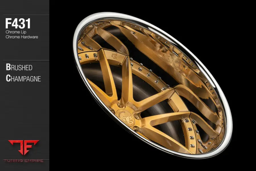 AVANT GARDE AG F431 - BRUSHED CHAMPAGNE