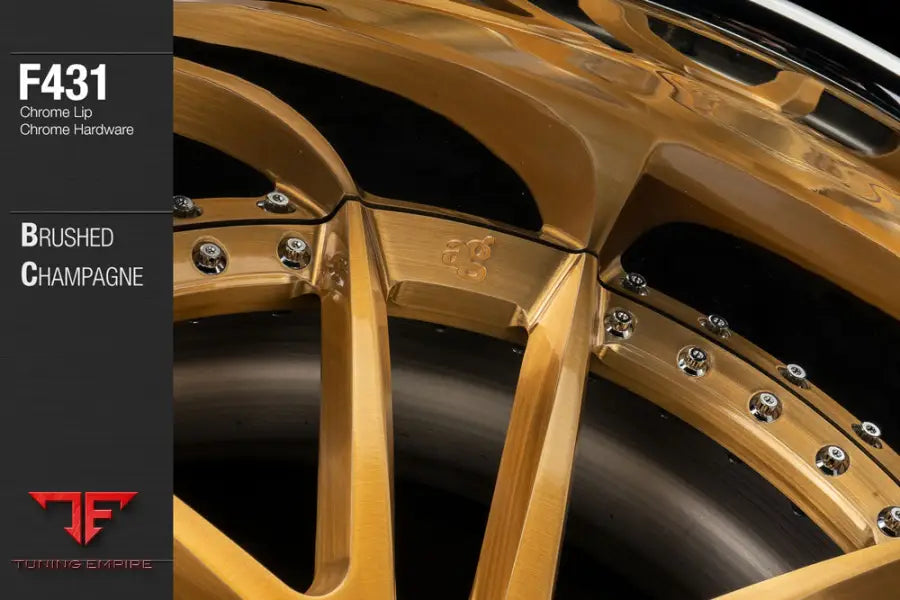 AVANT GARDE AG F431 - BRUSHED CHAMPAGNE