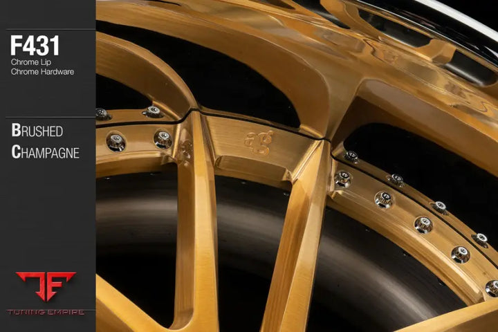 AVANT GARDE AG F431 - BRUSHED CHAMPAGNE