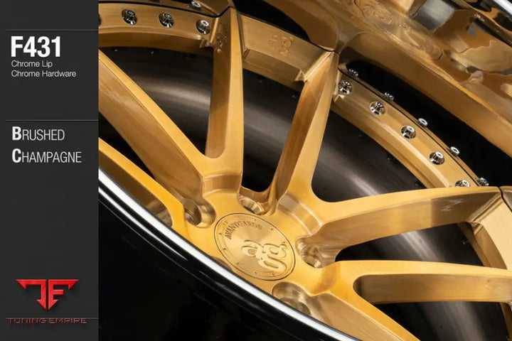 AVANT GARDE AG F431 - BRUSHED CHAMPAGNE