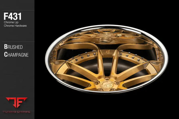 AVANT GARDE AG F431 - BRUSHED CHAMPAGNE
