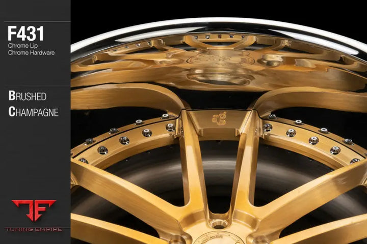 AVANT GARDE AG F431 - BRUSHED CHAMPAGNE