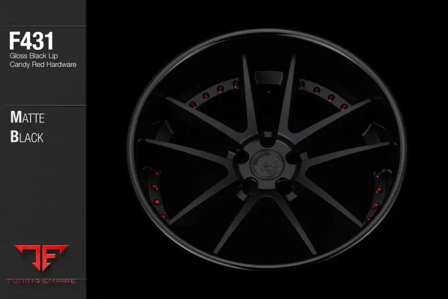 AVANT GARDE AG F431 - MATTE BLACK