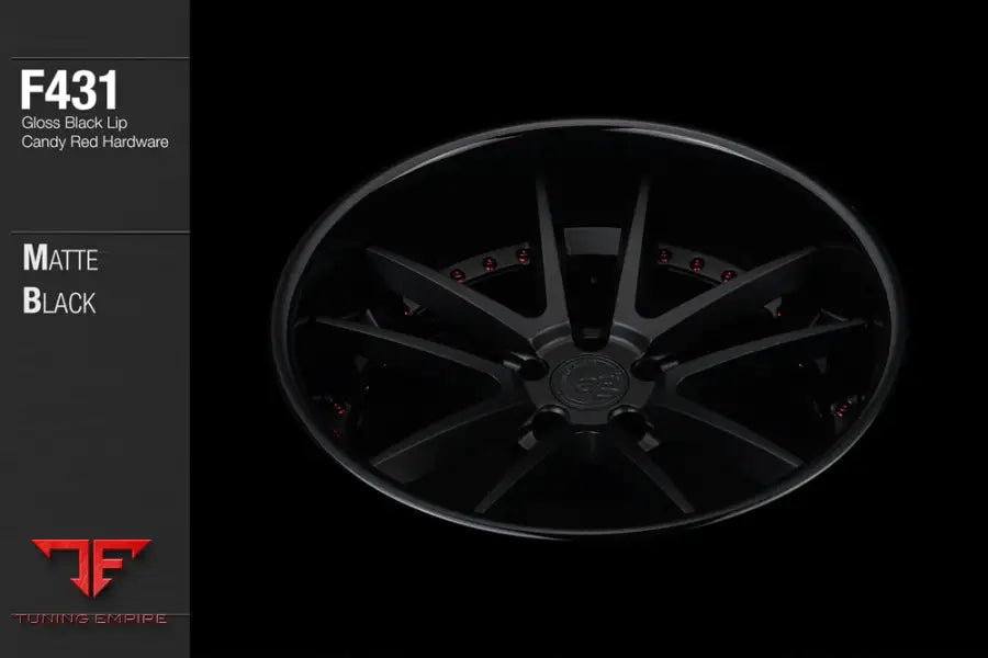 AVANT GARDE AG F431 - MATTE BLACK