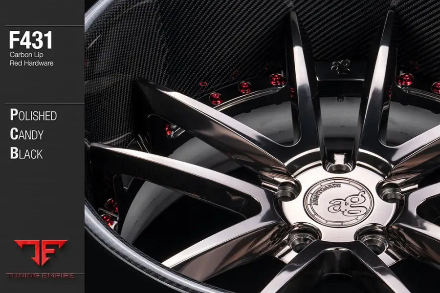 AVANT GARDE AG F431 - POLISHED CANDY BLACK