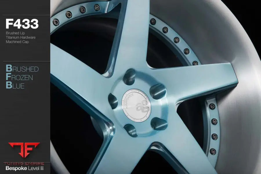 AVANT GARDE AG F433 - BRUSHED FROZEN BLUE