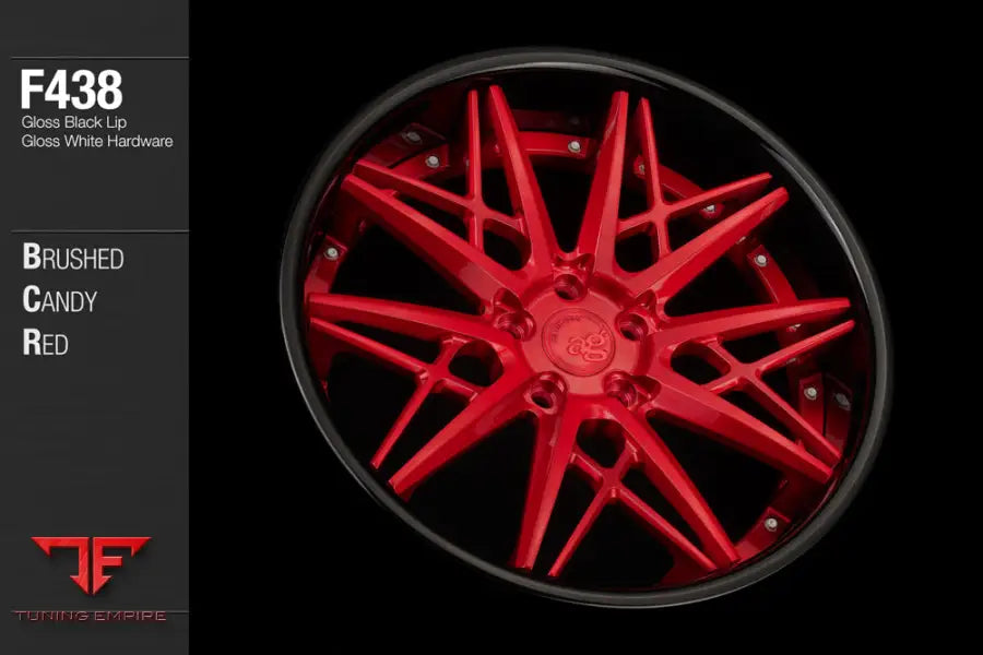 AVANT GARDE AG F438 - BRUSHED CANDY RED