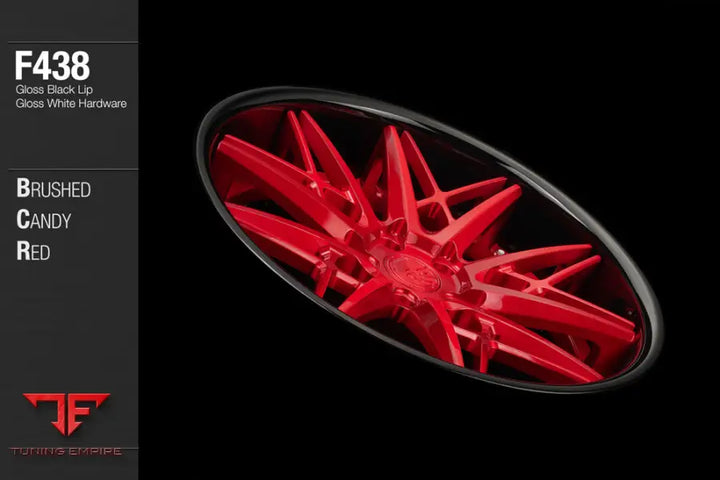 AVANT GARDE AG F438 - BRUSHED CANDY RED