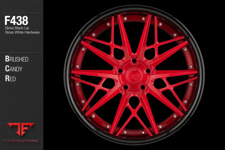 AVANT GARDE AG F438 - BRUSHED CANDY RED