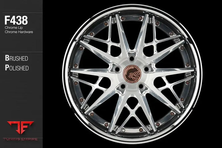 AVANT GARDE AG F438 - BRUSHED POLISHED