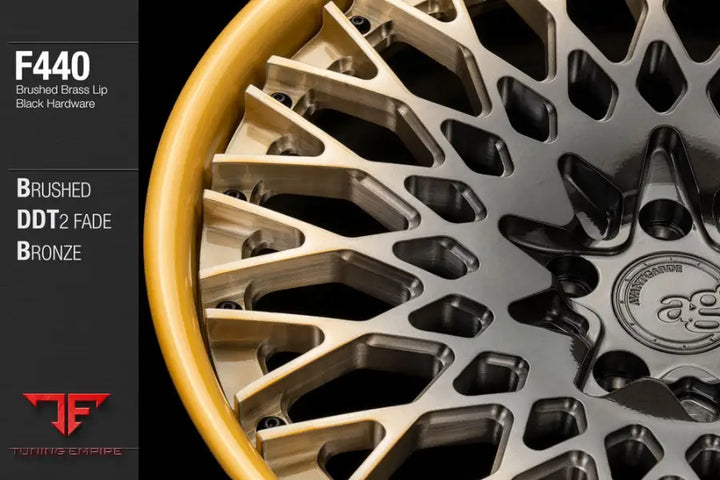 AVANT GARDE AG F440 - BRUSHED DDT2 FADE BRASS