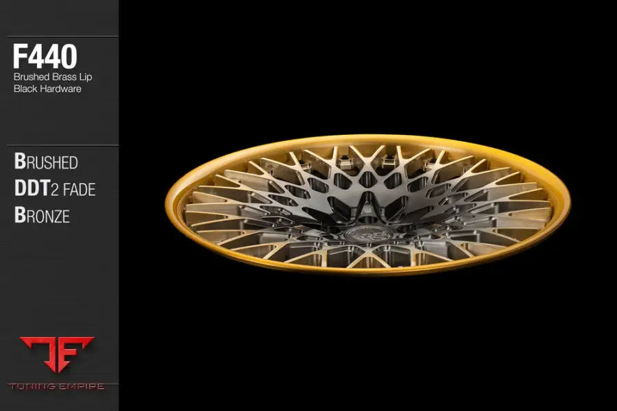 AVANT GARDE AG F440 - BRUSHED DDT2 FADE BRASS