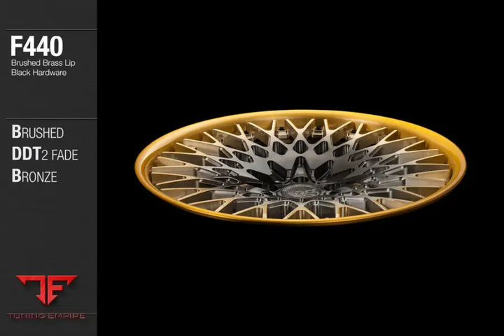 AVANT GARDE AG F440 - BRUSHED DDT2 FADE BRASS