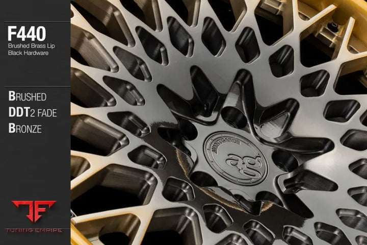 AVANT GARDE AG F440 - BRUSHED DDT2 FADE BRASS