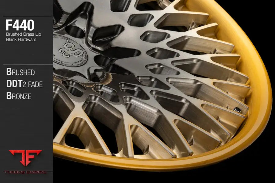 AVANT GARDE AG F440 - BRUSHED DDT2 FADE BRASS