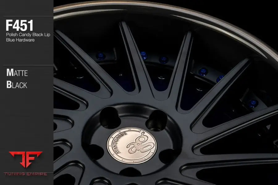 AVANT GARDE AG F451 - MATTE BLACK