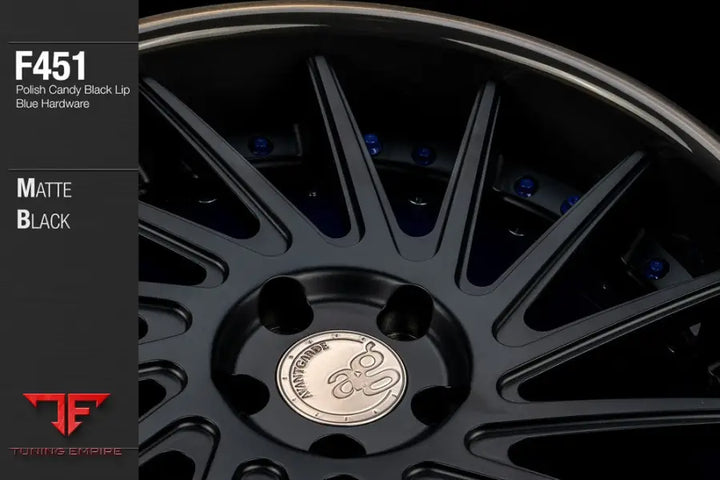 AVANT GARDE AG F451 - MATTE BLACK