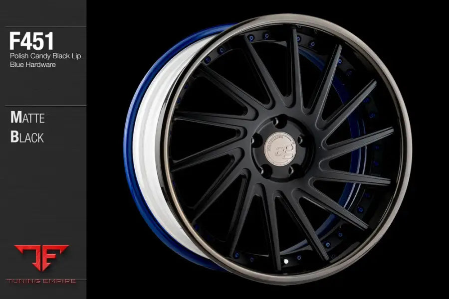 AVANT GARDE AG F451 - MATTE BLACK