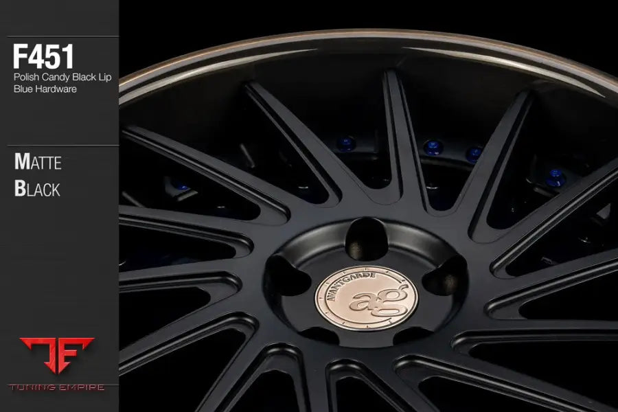 AVANT GARDE AG F451 - MATTE BLACK